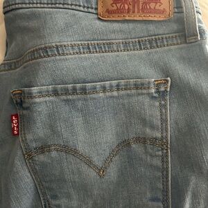 Levi's Sky Blue Shaping Skinny Jeans